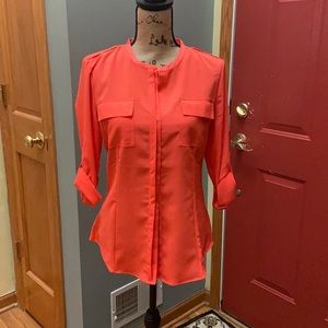 Medium Orange Calvin Klein blouse